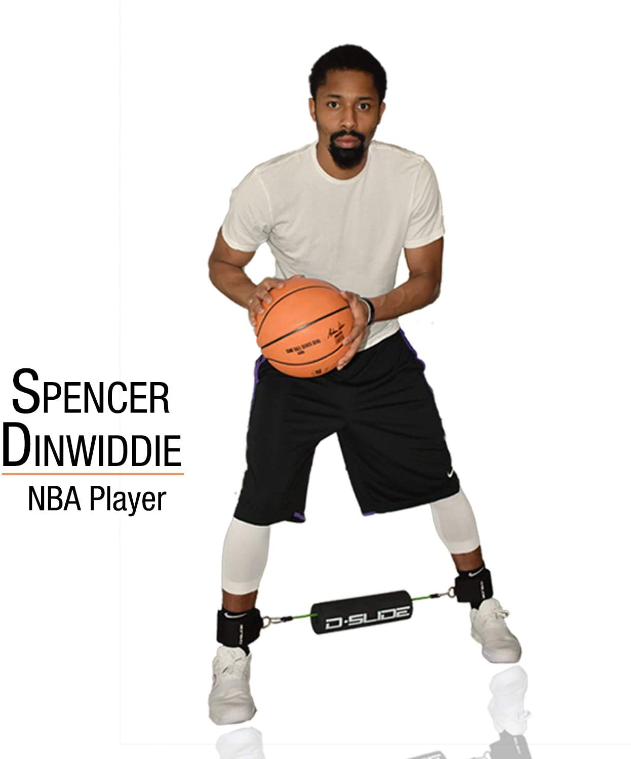 D-Slide Basketball Training Equipment aids in Perfecting The Defensive Slide | Develops lateral Quickness Including Shooting and Dribbling Skills.